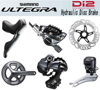 SHIMANO ULTEGRA 6870 Di2 11speed HYDROULIC DISC BRAKE COMPONENTS SALE（シマノ 電動 アルテグラ 11スピード 油圧 ロードバイク ディスク ブレーキ コンポ 特価）