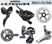 SHIMANO ULTEGRA 6800 11speed HYDROULIC DISC BRAKE COMPONENTS SALE（シマノ アルテグラ 11スピード 油圧 ロードディスクブレーキコンポ 特価）