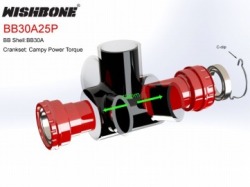 WISHBONE BOTTOMBRACKET BB30A25P ウィッシュボーン ボトムブラケット BB30A25P 6