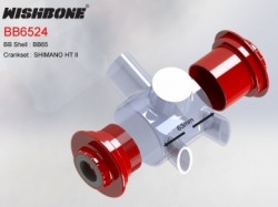 専wishbone ウィッシュボーン BB65→シマノクランク装着 BB6524