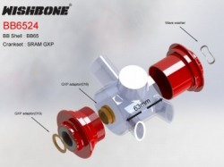 WISHBONR BOTTOMBRACKET BB6524 ウィッシュボーン ボトムブラケット BB6524 5