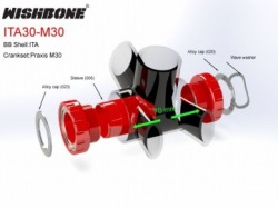 WISHBONE BOTTOMBRACKET ITA30-M30 ウィッシュボーン ボトムブラケット ITA30-M30 2