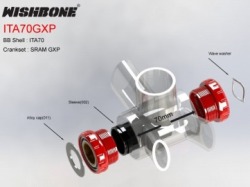 WISHBONE BOTTOMBRACKET ITA70GXP ウィッシュボーン ボトムブラケット ITA70GXP 5