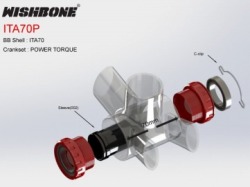 WISHBONE BOTTOMBRACKET ITA70P ウィッシュボーン ボトムブラケット ITA70P 5