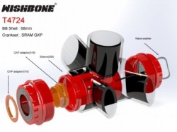 WISHBONE BTTOMBRACKET T4724 ウィッシュボーン ボトムブラケット T4724 5