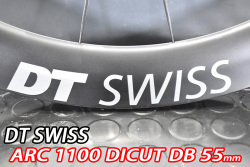 DT SWISS dtswiss ARC 1100 arc1100 DICUT DB DISC BRAKE 55mm ROADBIKE WHEEL V SHAPE RIM 22mm ディーティースイス ディスク ロードバイク ホイール 内幅