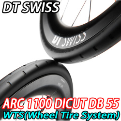 DT SWISS dtswiss ARC 1100 arc1100 DICUT DB 55mm WTS WHEEL Continental AERO111 ディーティースイス エーアールシー ホイール 2