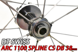 DT SWISS dtswiss ARC1100 ARC 1100 SPLINE CS DB 38mm WHEEL VONOA aero carbon t-head ディーティースイス スプライン シーエス ホイール ボンダ カーボンスポーク