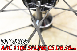 DT SWISS dtswiss ARC1100 ARC 1100 SPLINE CS DB 38mm WHEEL VONOA aero carbon t-head ディーティースイス スプライン シーエス ホイール ボンダ カーボンスポーク コンタクトレス