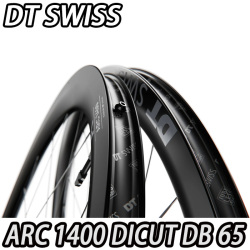 DT SWISS ARC 1400 DICUT DB 65 GEN3 F/R Wheels Set ディーティー