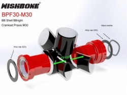 WISHBONE BOTTOMBRACKET BPF30-M30 ウィッシュボーン ボトムブラケット BPF30-M30 2