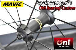 MAVIC COSMIC SLR 40 SLR40 cosmicslr40 RIM BRAKE ONI BEARING CUSTOM WHEEL FRONT HUB マビック マヴィック コスミック エスエルアール 40mm リムブレーキ オニベアリング カスタム ホイール フロントハブ