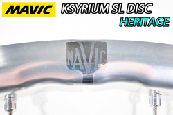 MAVIC KSYRIUM SL DISC HERITAGE ksyriumsldisc SILVER LOGO MARK マヴィック マビック キシリウムエスエル  ディスク ヘリテージ シルバー ロゴ マーク