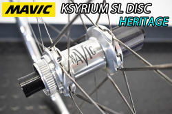 MAVIC 2026 KSYRIUM SL DISC HERITAGE SILVER POLISH WHEEL マビック