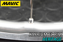 MAVIC KSYRIUM SL HERITAGE RIM BRAKE ksyriumsl SILVER NIPPLE マヴィック マビック キシリウムエスエル リムブレーキ ヘリテージ シルバー ニップル