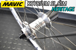MAVIC KSYRIUM SL HERITAGE RIM BRAKE ksyriumsl SILVER REAR HUB マヴィック マビック キシリウムエスエル リムブレーキ ヘリテージ シルバー リアハブ