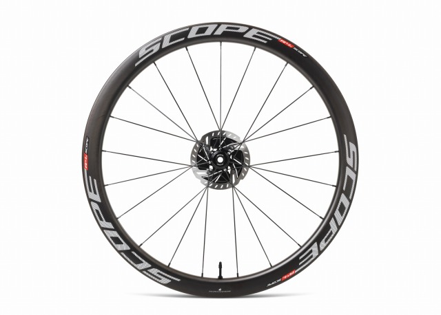 送料無料 SCOPE CYCLING R4D DISC BRAKE TLR F/R WHEEL SHIMANOUD （スコープサイクリング  ディスクブレーキ チューブレスレディ 前後ホイール シマノ ）