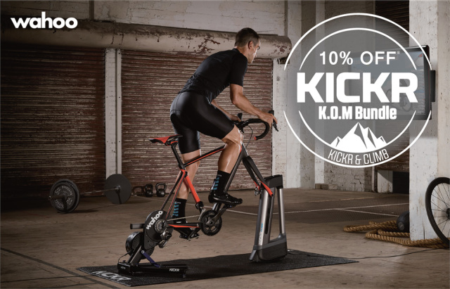 Wahoo (ワフー) 【K.O.M Bundle】 KICKR+KICKR CLIMB Smart Bike