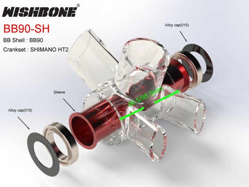 【未使用】WISHBONE BBB3024 ボトムブラケット WISHBONE BB30A24 (ウィッシュボーン BB30A24 )販売,通販,在庫